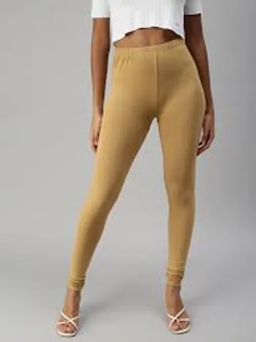 4 WAY CHUDIDAR LEGGINGS GOLD BL02
